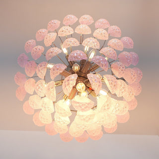 Aurora Lustre Rose Goutte Rosée Cascadant Romantique