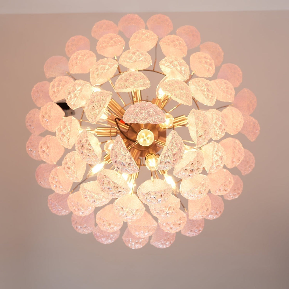 Perria Lustre en Verre Rose Luxe