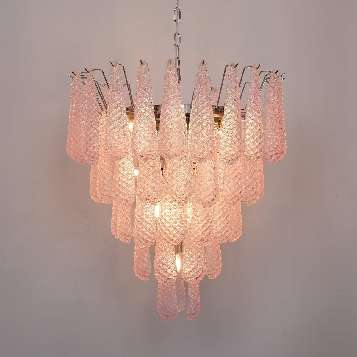Perria Lustre en Verre Rose Luxe