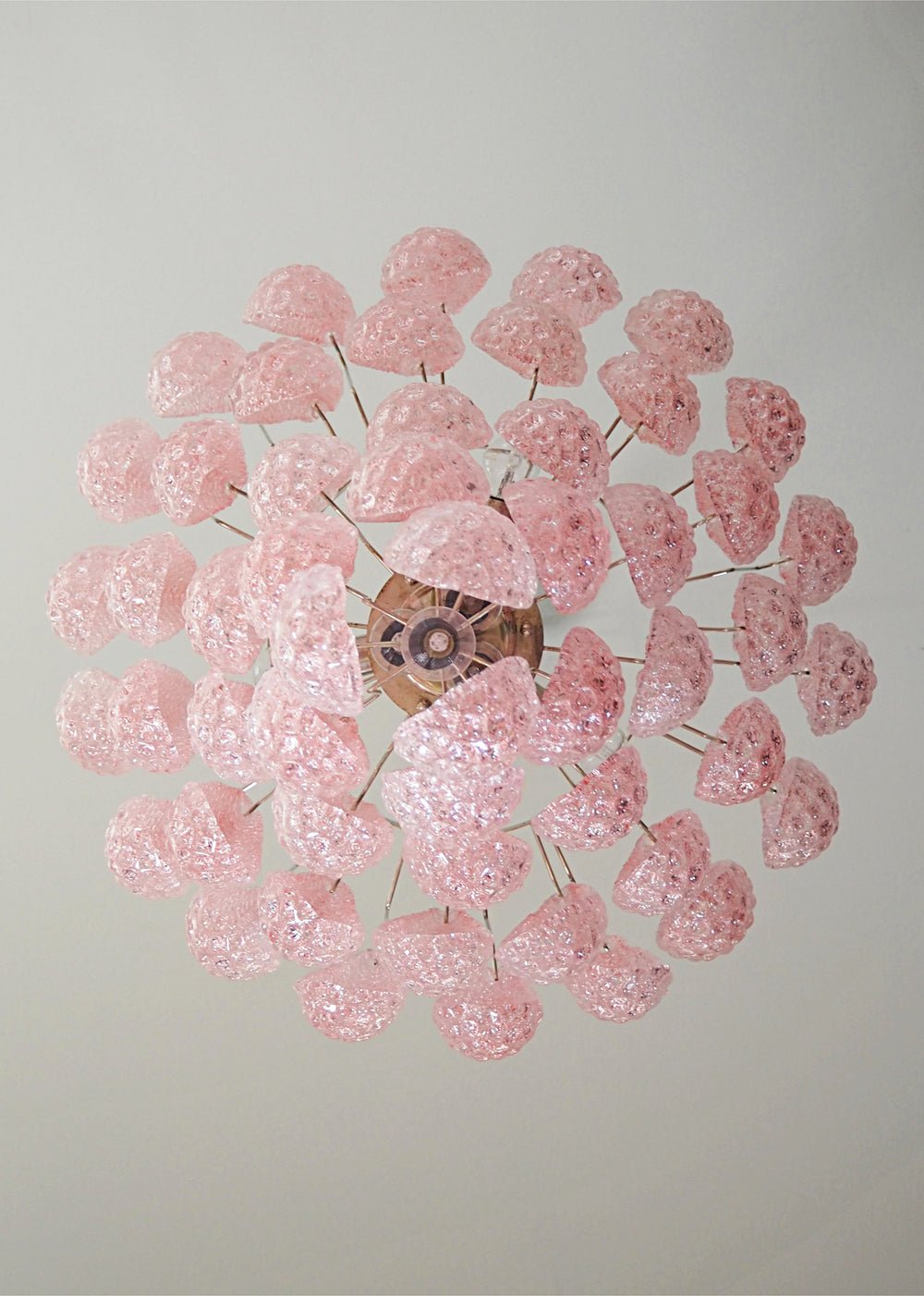 Perria Lustre en Verre Rose Luxe