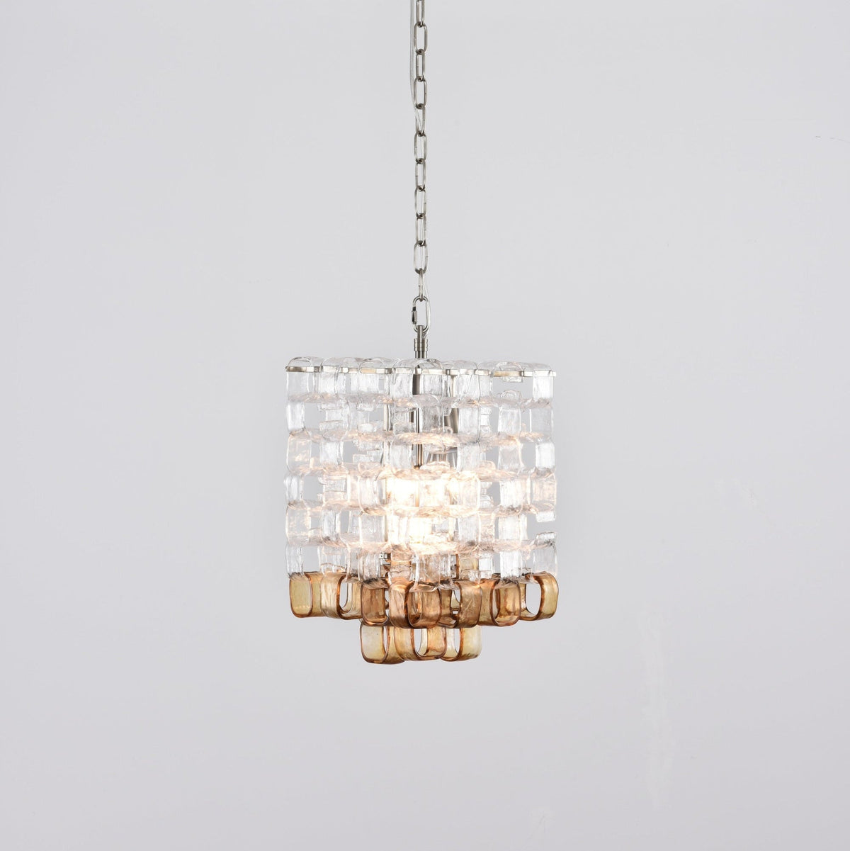 Valuna Lustre en Verre de Murano Géométrique
