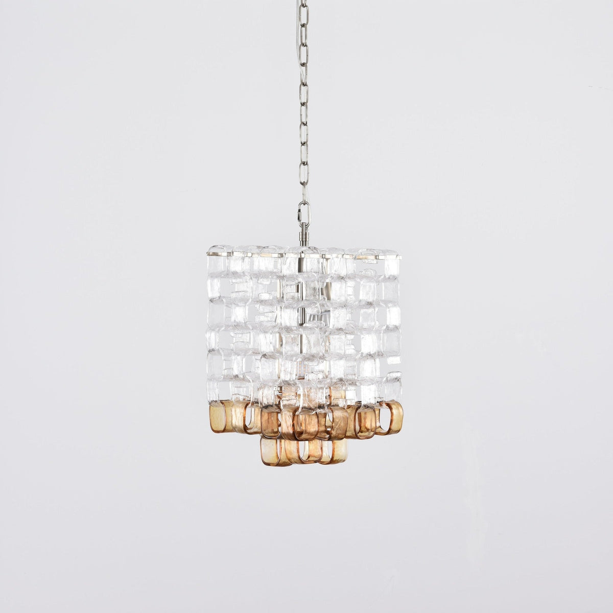 Valuna Lustre en Verre de Murano Géométrique