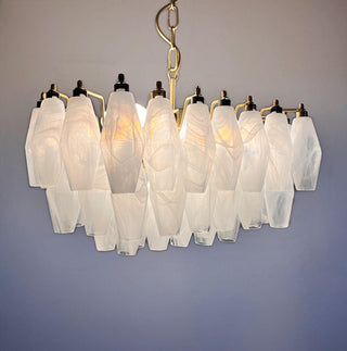 Ardoriel Lustre Postmoderne de Luxe Poliedri en Albâtre