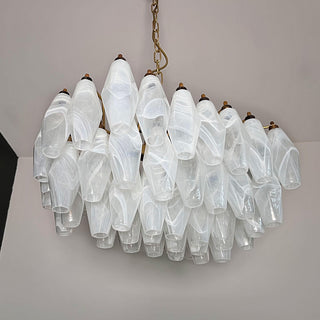 Ardoriel Lustre Postmoderne de Luxe Poliedri en Albâtre