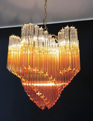 Evmararae Lustre en verre dégradé