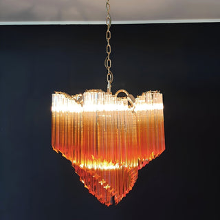 Evmararae Lustre en verre dégradé