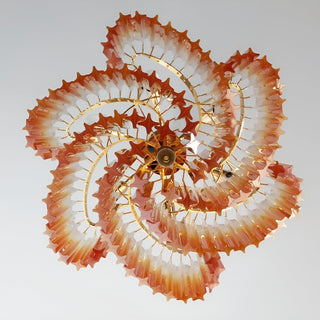 Evmararae Lustre en verre dégradé