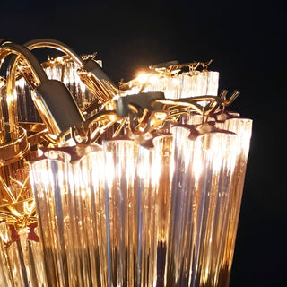 Evmararae Lustre en verre dégradé