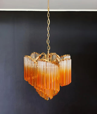 Evmararae Lustre en verre dégradé