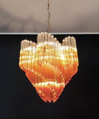 Evmararae Lustre en verre dégradé