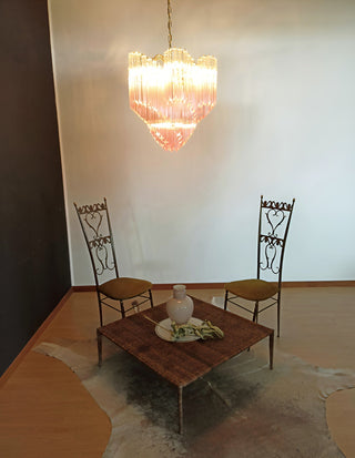 Evmararae Lustre en verre dégradé