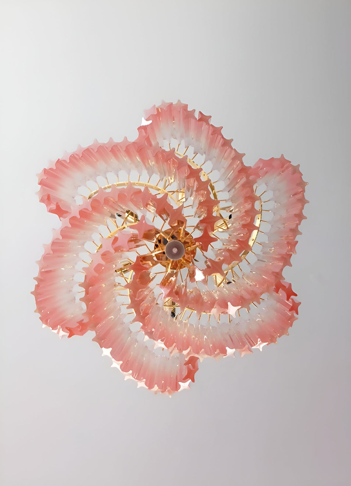 Evmararae Lustre en verre dégradé