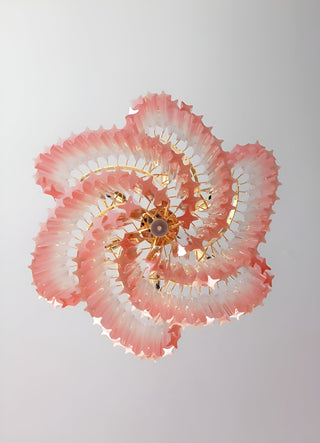 Evmararae Lustre en verre dégradé