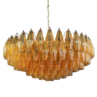 Murano Lustre Ambre Superposé Ovale