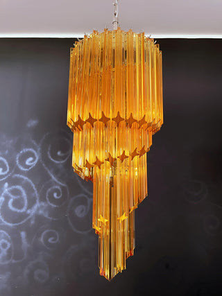 Aurora Lustre Spiral Prism Rose Superposé