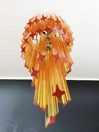 Aurora Lustre Spiral Prism Rose Superposé