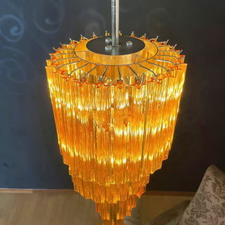 Aurora Lustre Spiral Prism Rose Superposé