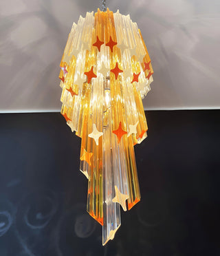Aurora Lustre Spiral Prism Rose Superposé