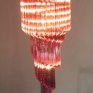 Aurora Lustre Spiral Prism Rose Superposé