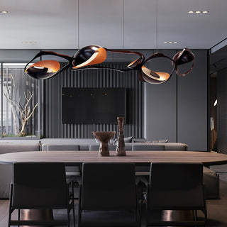 Lustra Suspension Lampe LED Artistique pour Salon