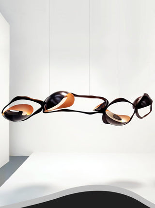Lustra Suspension Lampe LED Artistique pour Salon