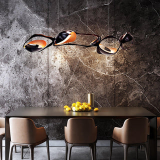Lustra Suspension Lampe LED Artistique pour Salon