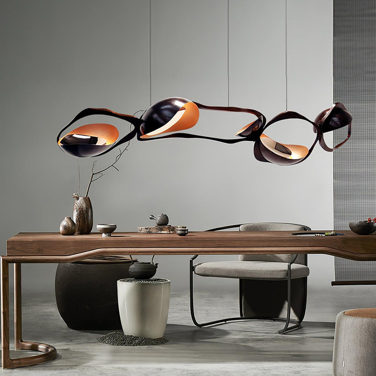Veleira Suspension Lampe LED Artistique pour Salon