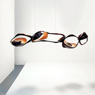 Lustra Suspension Lampe LED Artistique pour Salon