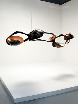 Lustra Suspension Lampe LED Artistique pour Salon