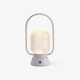 Lattice Modern Acrylic Table Lamp-Neutral Decor