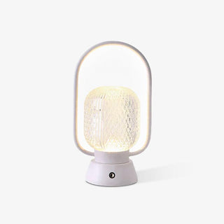 Lattice Modern Acrylic Table Lamp-Neutral Decor