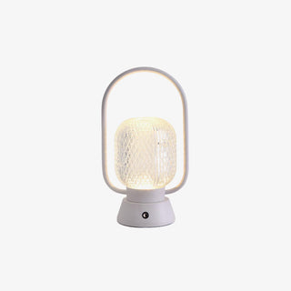 Lattice Modern Acrylic Table Lamp-Neutral Decor