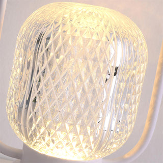 Lattice Modern Acrylic Table Lamp-Neutral Decor
