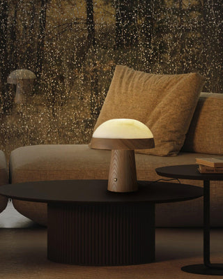 Nexore Lampe de Table en Bois