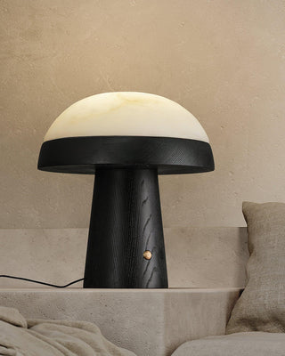 Nexore Lampe de Table en Bois