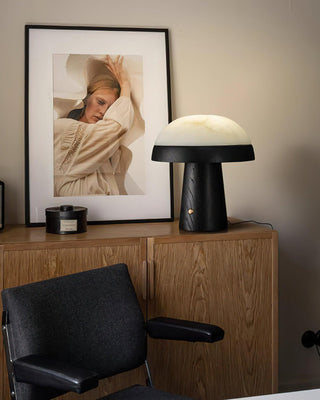 Nexore Lampe de Table en Bois