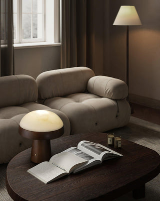 Nexore Lampe de Table en Bois