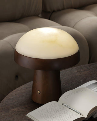 Nexore Lampe de Table en Bois