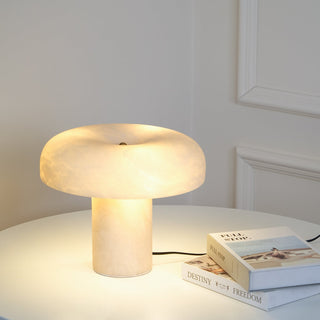 Ivvinos Lampe de Table en Albâtre