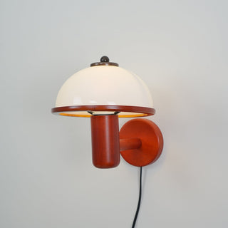 Lustra Applique Murale Champignon en Bois