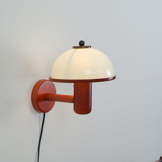 Lustra Applique Murale Champignon en Bois