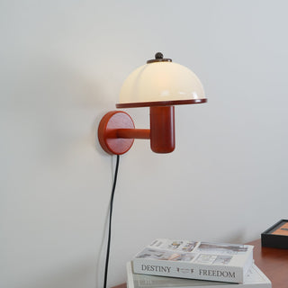 Lustra Applique Murale Champignon en Bois