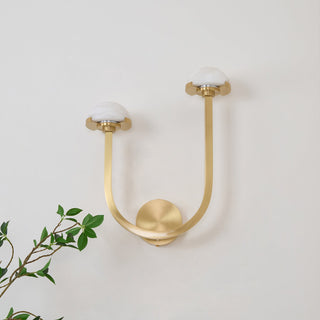 Vitalira Applique Murale Double en Albâtre