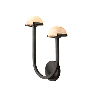 Vitalira Applique Murale Double en Albâtre