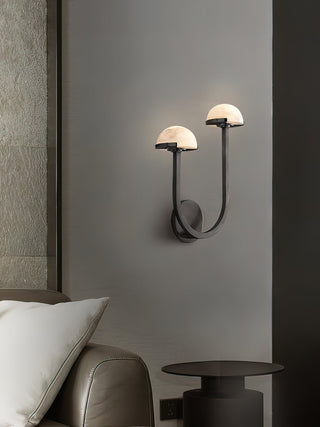 Vitalira Applique Murale Double en Albâtre