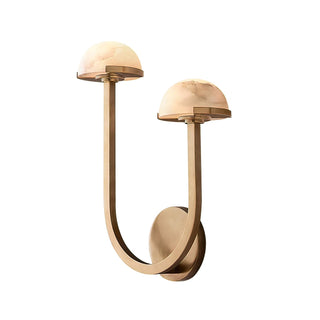 Vitalira Applique Murale Double en Albâtre