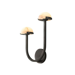 Vitalira Applique Murale Double en Albâtre