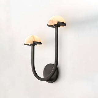 Vitalira Applique Murale Double en Albâtre