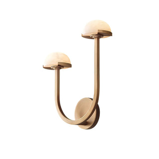 Vitalira Applique Murale Double en Albâtre