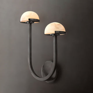 Vitalira Applique Murale Double en Albâtre